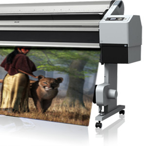 Print On Demand - A large format printer